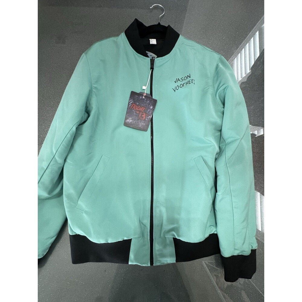 RSVLTS Friday the 13th "Friday at Crystal Lake" Reversible Bomber - NWT Medium